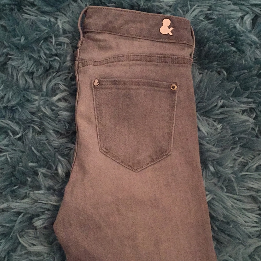 Gray Skinny Jeans
